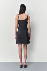 Tetuba Washed Black Dress | Miista | Designed & Handmade in Europe