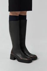 Yumi Brushed Brown Boots | Miista | Designed & Handmade in Europe