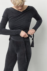 Magdalina Black Top | Miista | Designed & Handmade in Europe