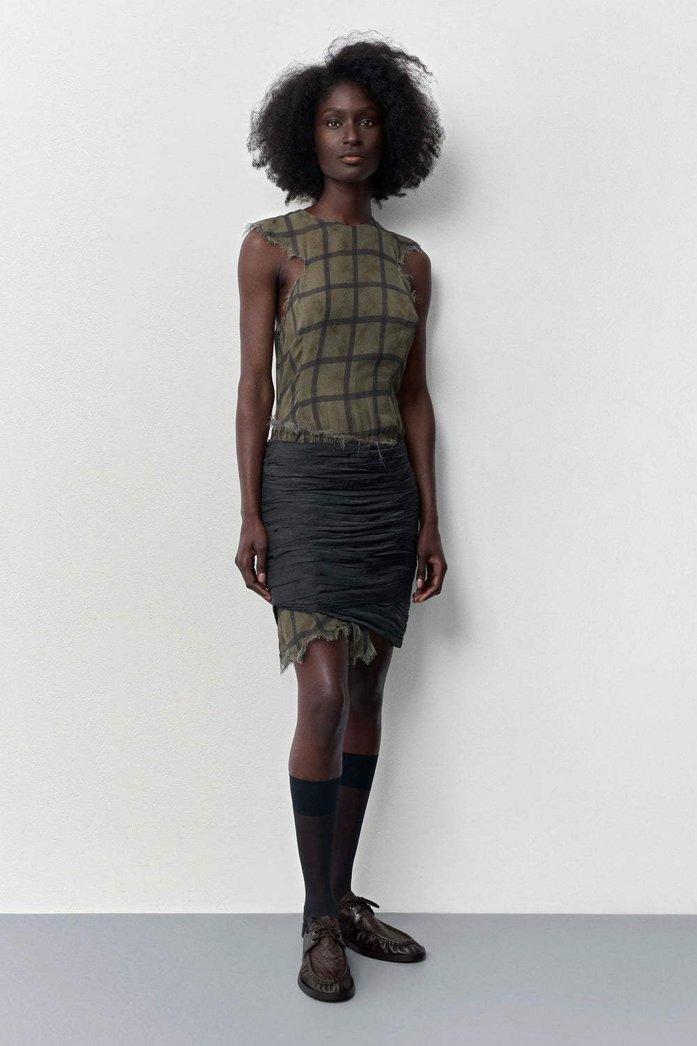 Ferity Knot Black Skirt | Miista | Designed & Handmade in Europe