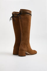 Saura Tan Tall Boots | Miista | Designed & Handmade in Europe