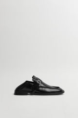Els Mules - Black Leather | Miista | Designed & Handmade in Europe