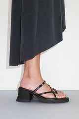 Jaslene Black Sandals | Miista | Designed & Handmade in Europe