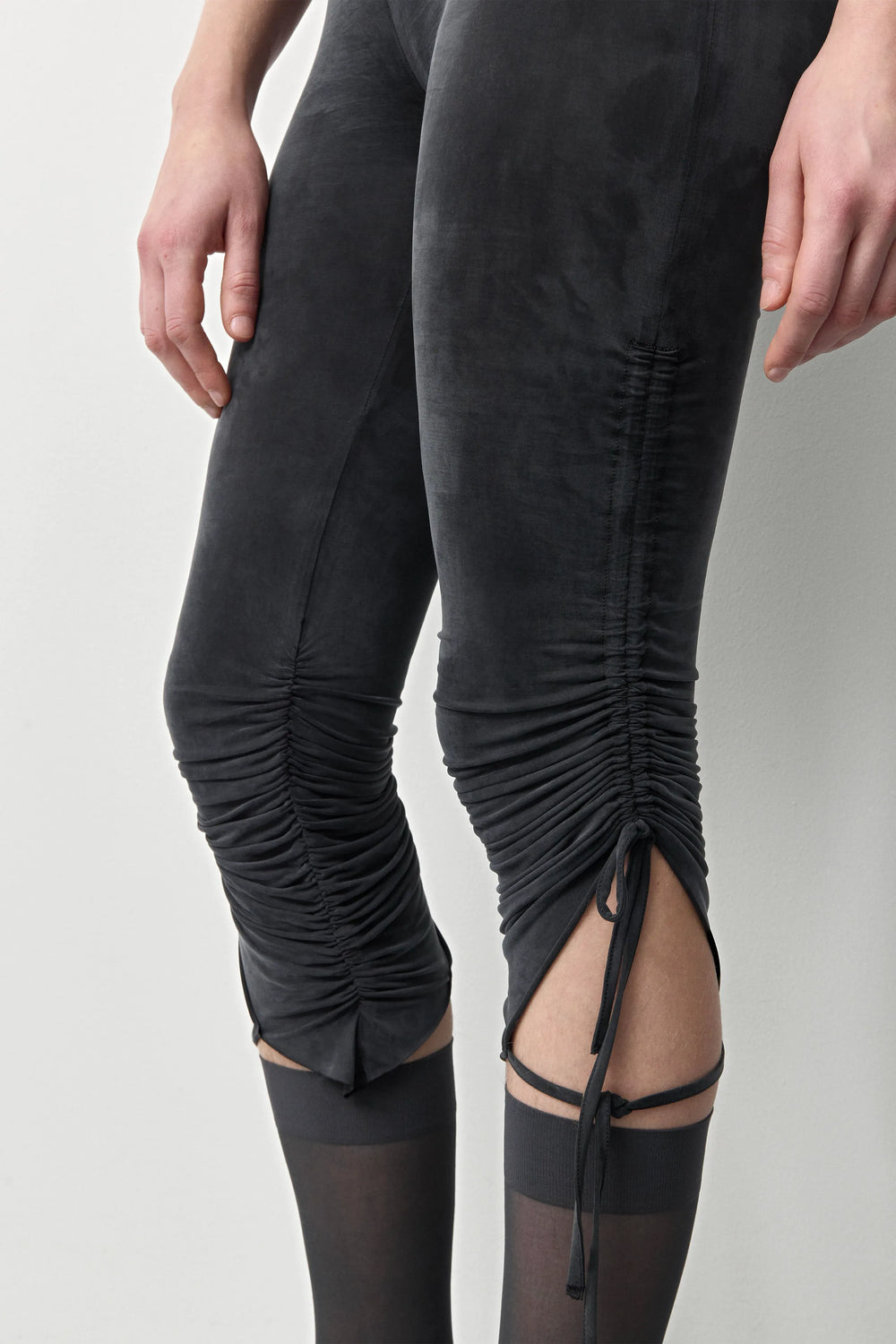 Malina Black Capri Pant | Miista | Designed & Handmade in Europe