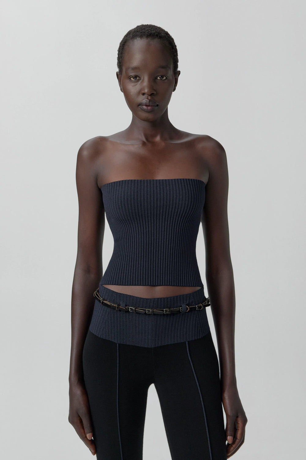 Bridget Jumpsuit - Black Viscose Knit | Miista | Designed & Handmade in Europe