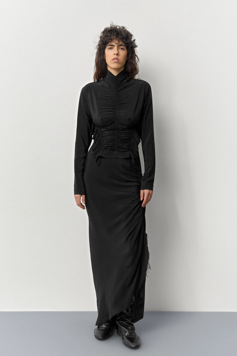 Silva Black Top | Miista | Designed & Handmade in Europe
