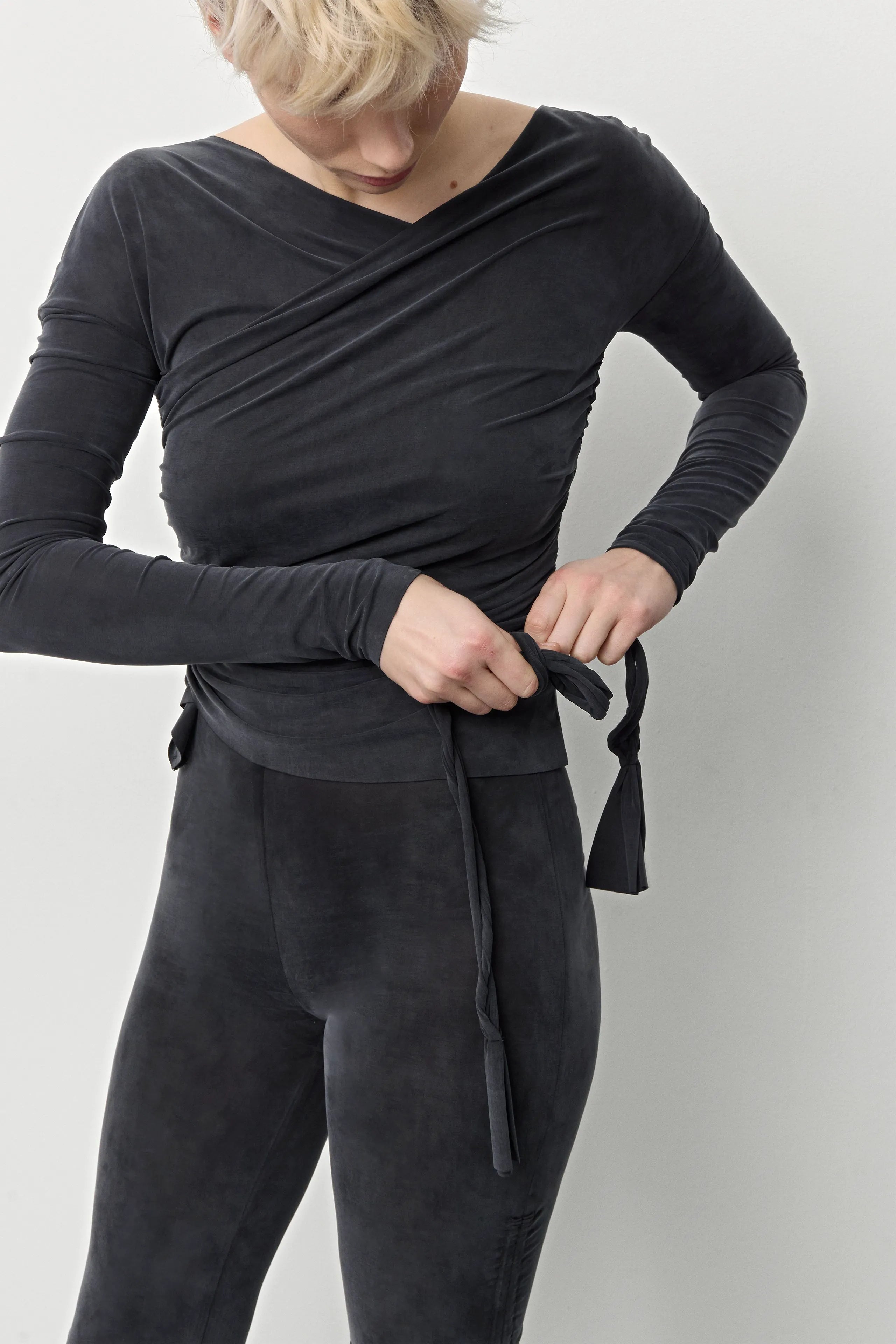 Magdalina Black Top | Miista | Designed & Handmade in Europe