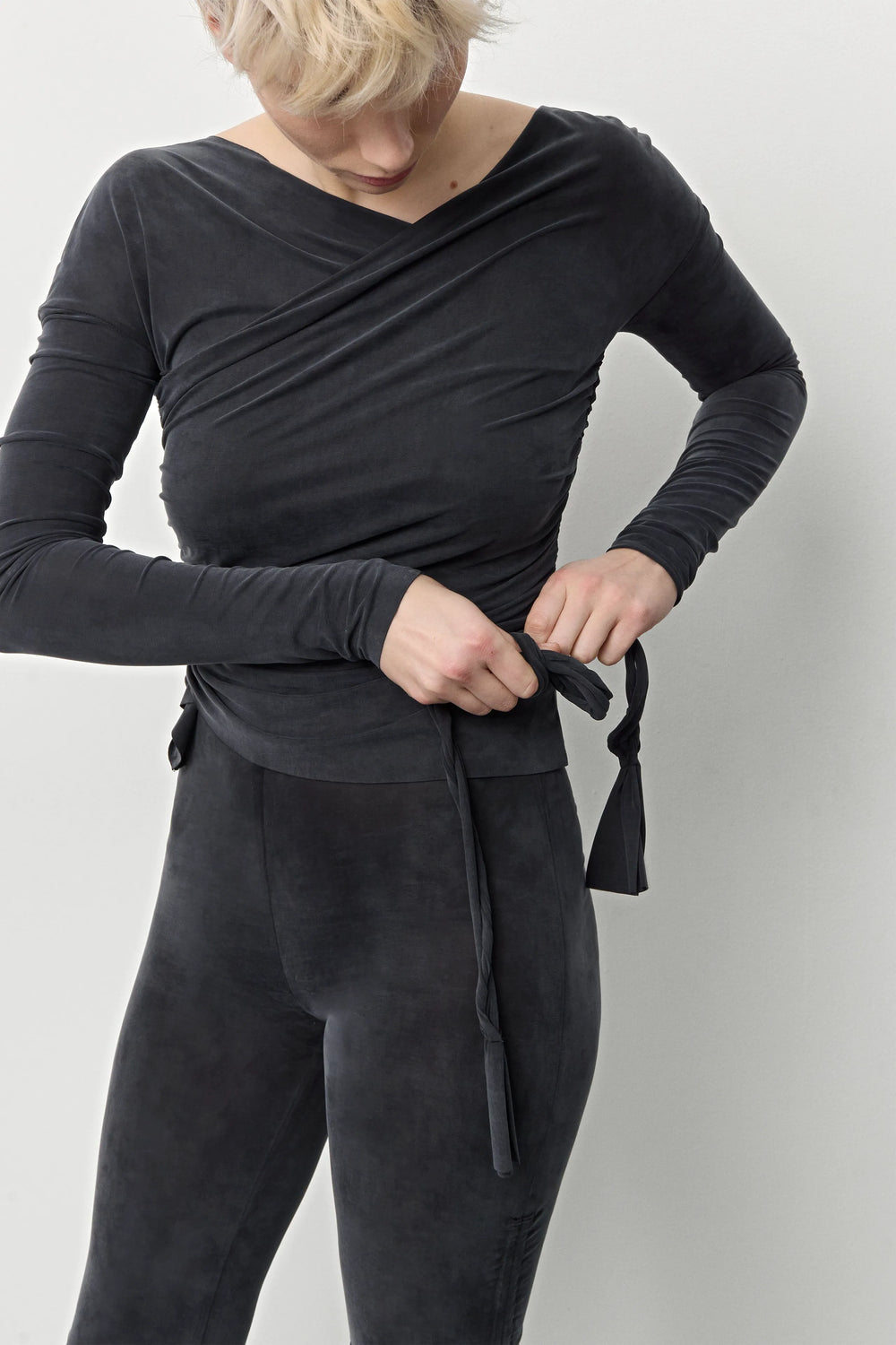 Magdalina Black Top | Miista | Designed & Handmade in Europe