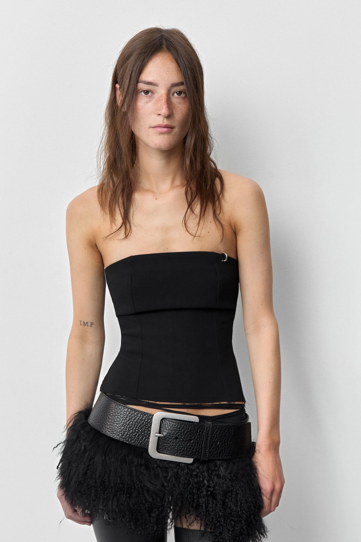 Tilma Black Top | Miista | Designed & Handmade in Europe