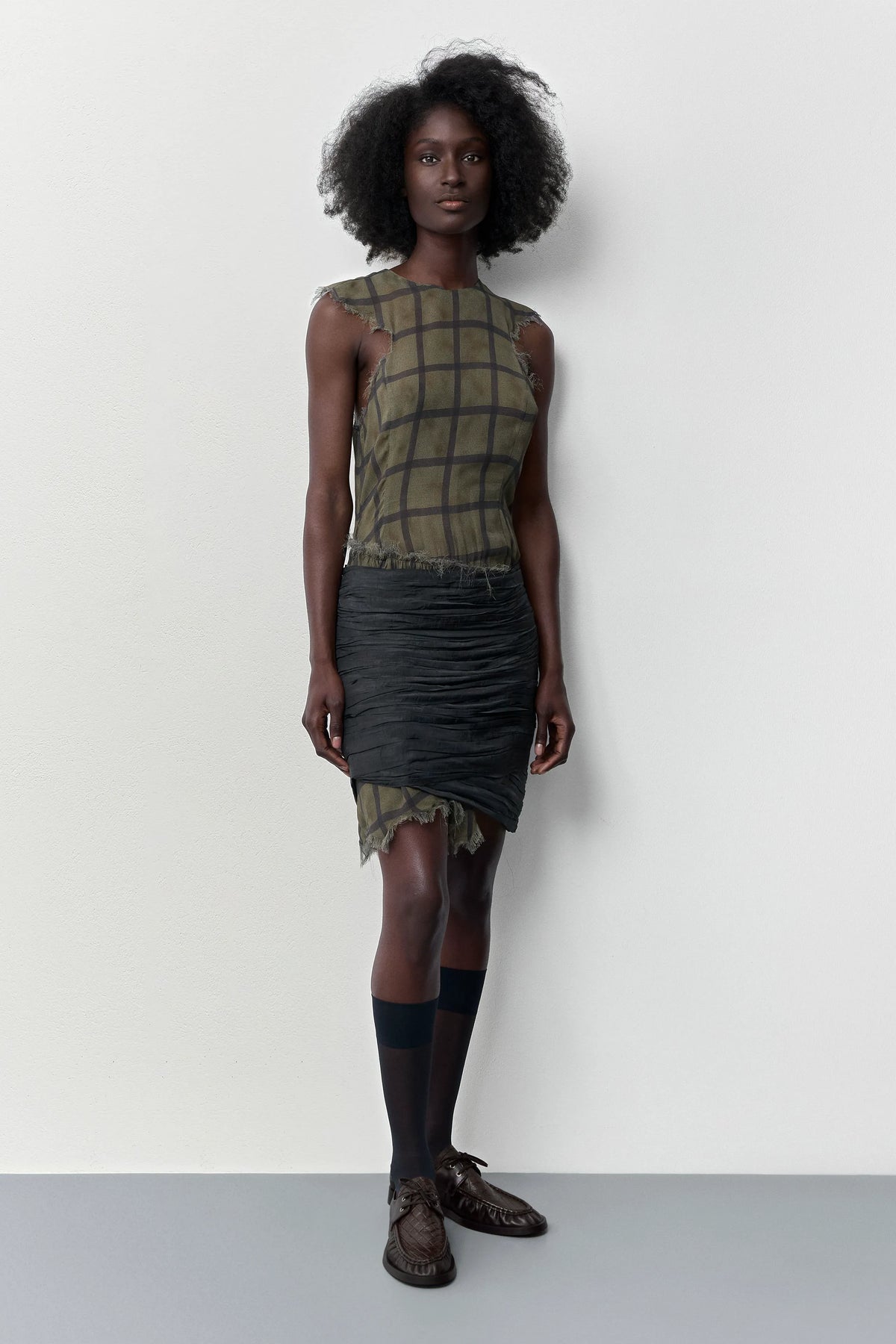 Ferity Knot Black Skirt | Miista | Designed & Handmade in Europe