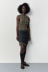 Ferity Knot Black Skirt | Miista | Designed & Handmade in Europe