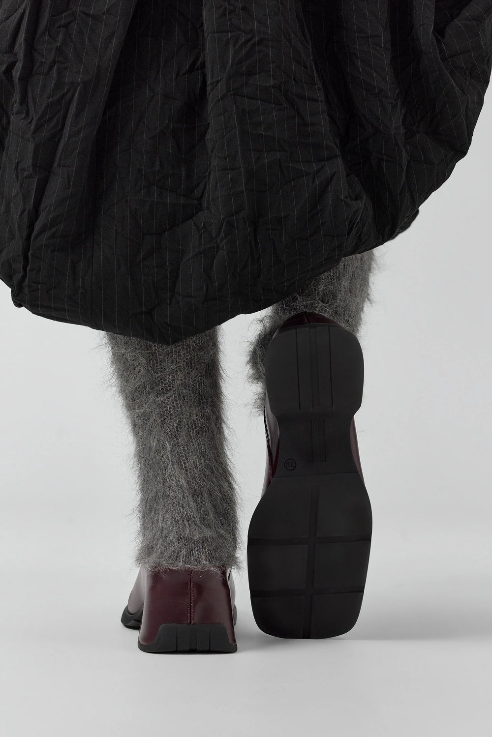 Amoy Burgundy Mules | Miista | Designed & Handmade in Europe