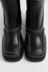 Malene Brushed Grey Ankle Boots | Miista | Designed & Handmade in Europe