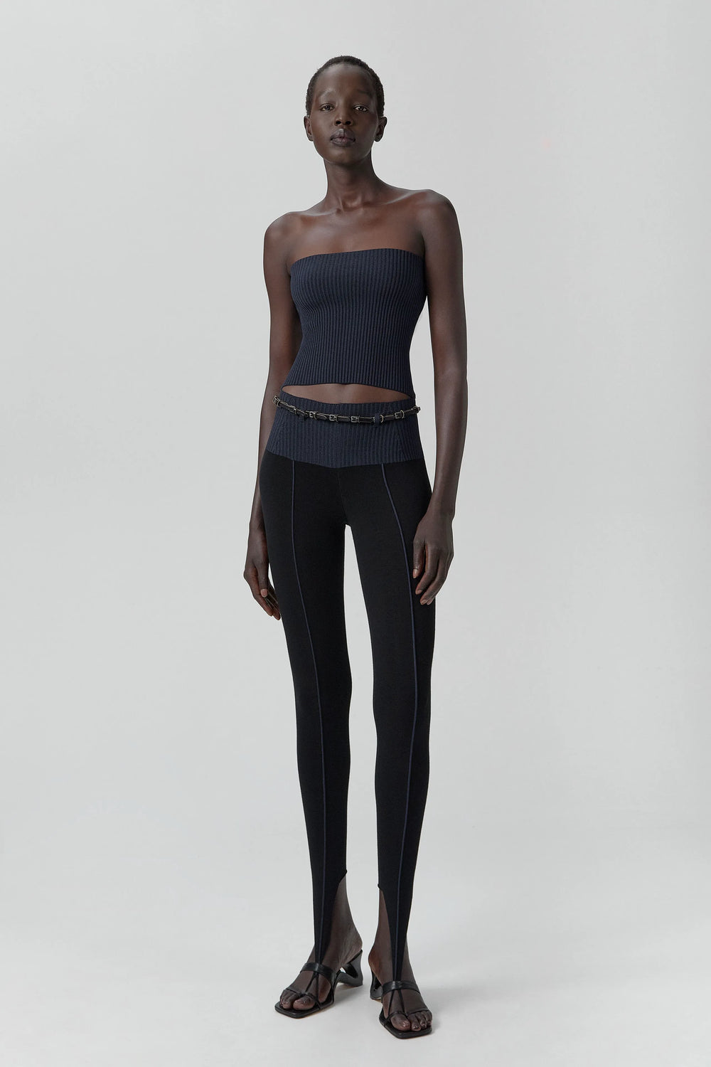 Bridget Jumpsuit - Black Viscose Knit | Miista | Designed & Handmade in Europe