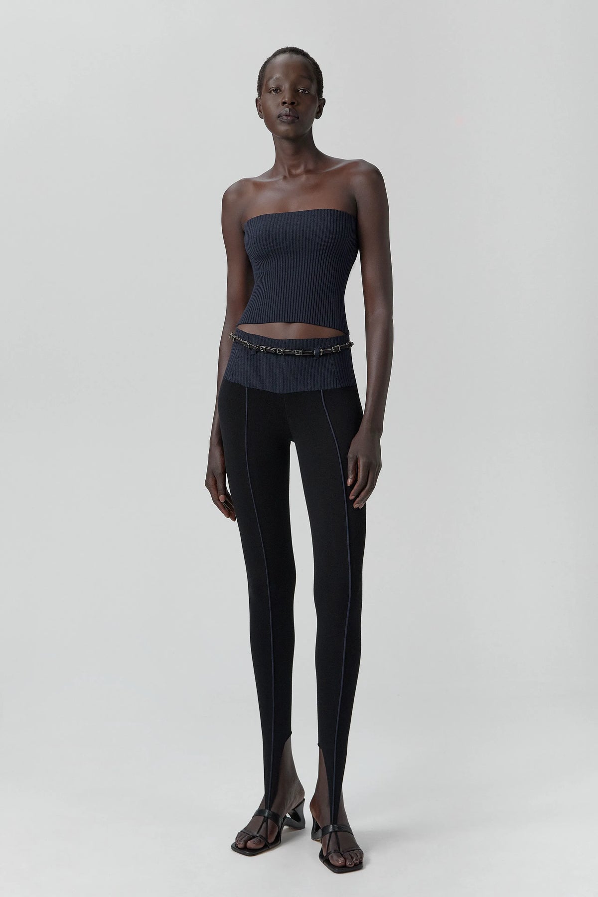Bridget Jumpsuit - Black Viscose Knit | Miista | Designed & Handmade in Europe