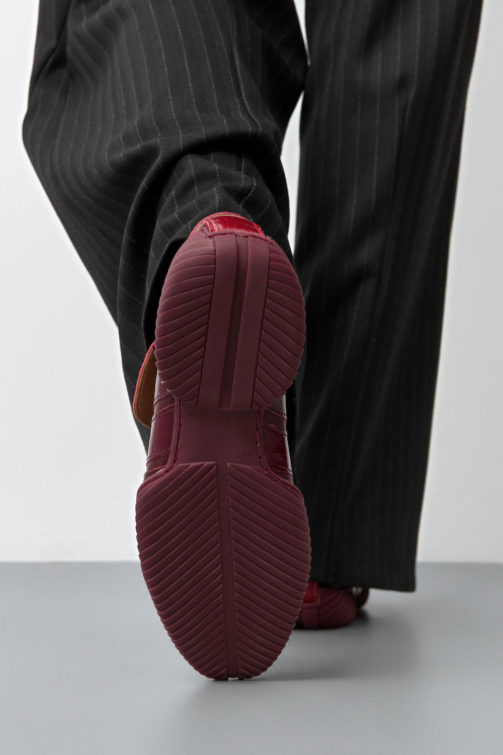 Nikoletta Burgundy Sneakers | Miista | Designed & Handmade in Europe