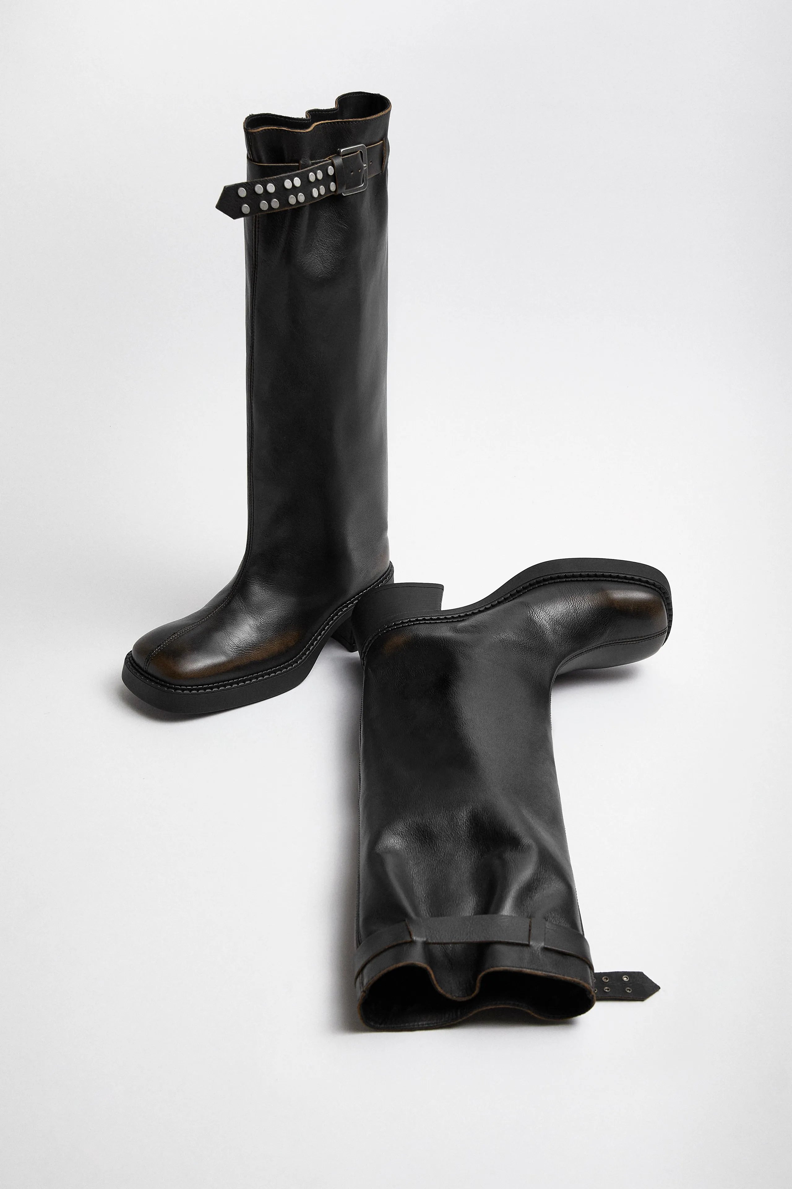 Kristel Brown Tall Boots | Miista | Designed & Handmade in Europe