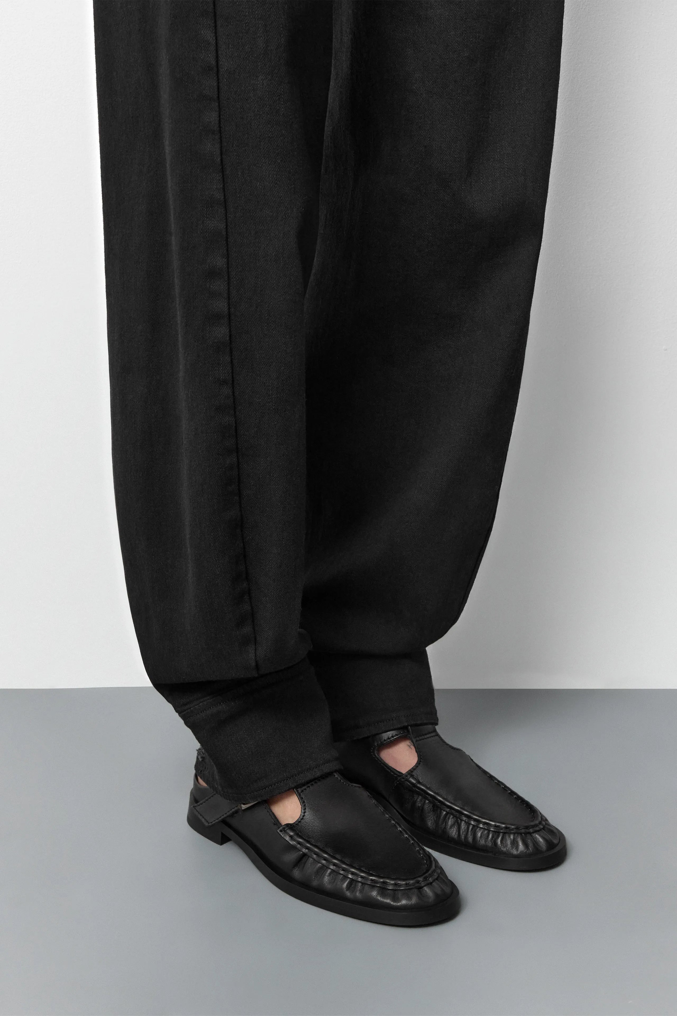 Gianna Black Buckled Mules | Miista | Designed & Handmade in Europe