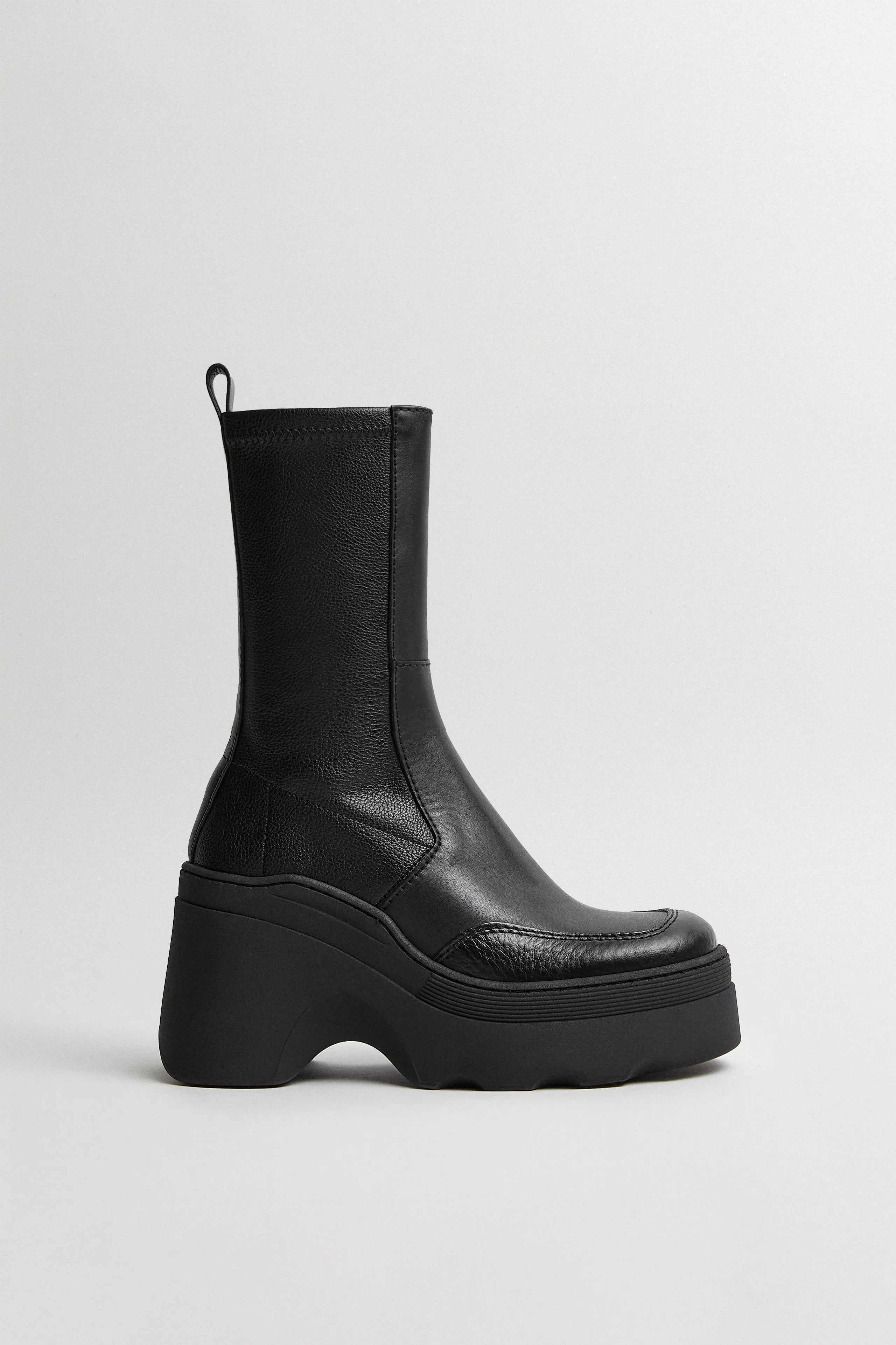 Deandra Off Black Boots | Miista | Designed & Handmade in Europe