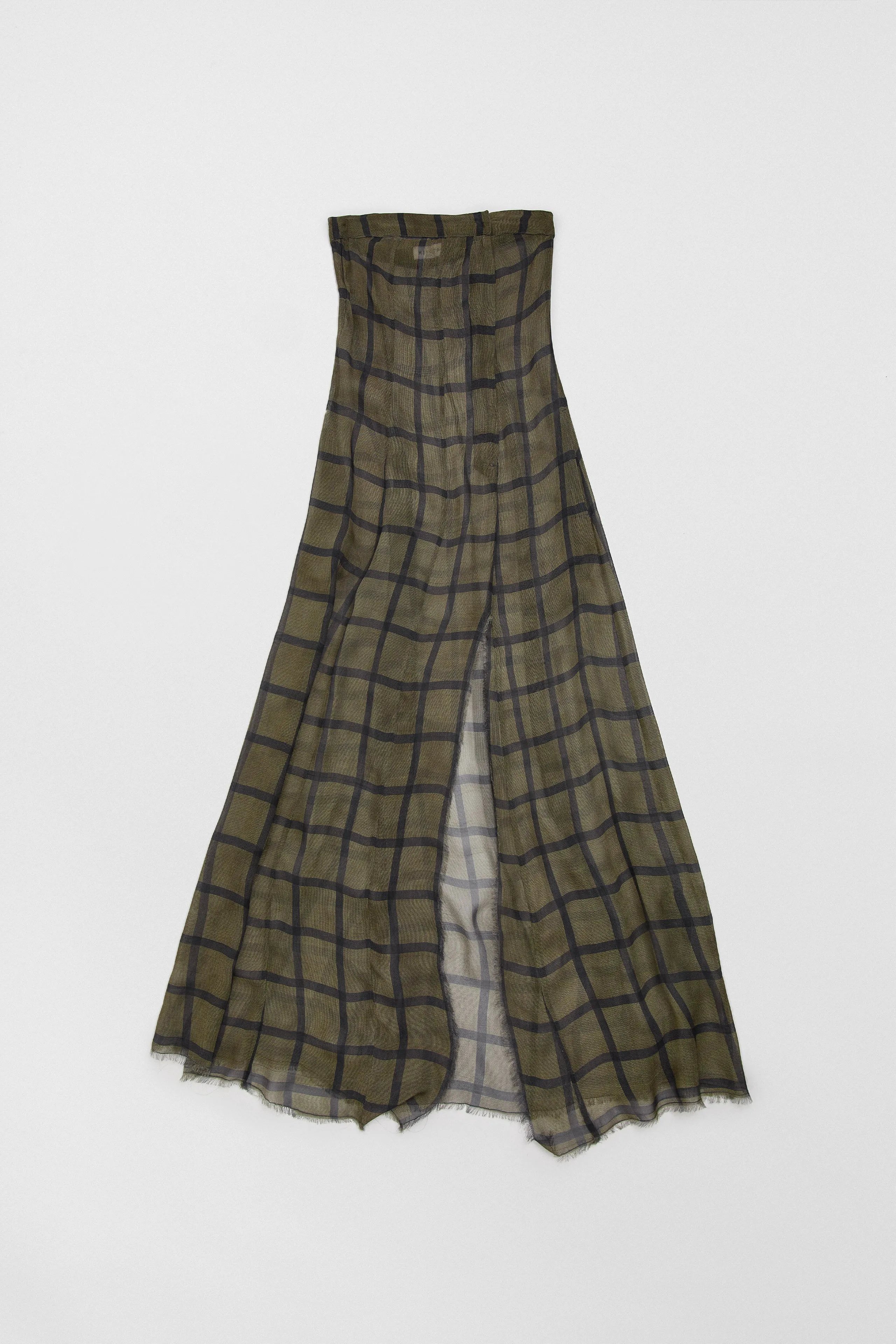 Kelemi Georgette Check Dress | Miista | Designed & Handmade in Europe