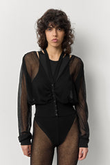 Amber Black Knit Cardigan | Miista | Designed & Handmade in Europe