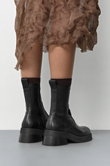 Oliana Black Boots | Miista | Designed & Handmade in Europe
