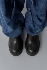 Deandra Off Black Boots | Miista | Designed & Handmade in Europe