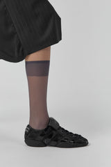 Nikoletta Black Lace Sneakers | Miista | Designed & Handmade in Europe