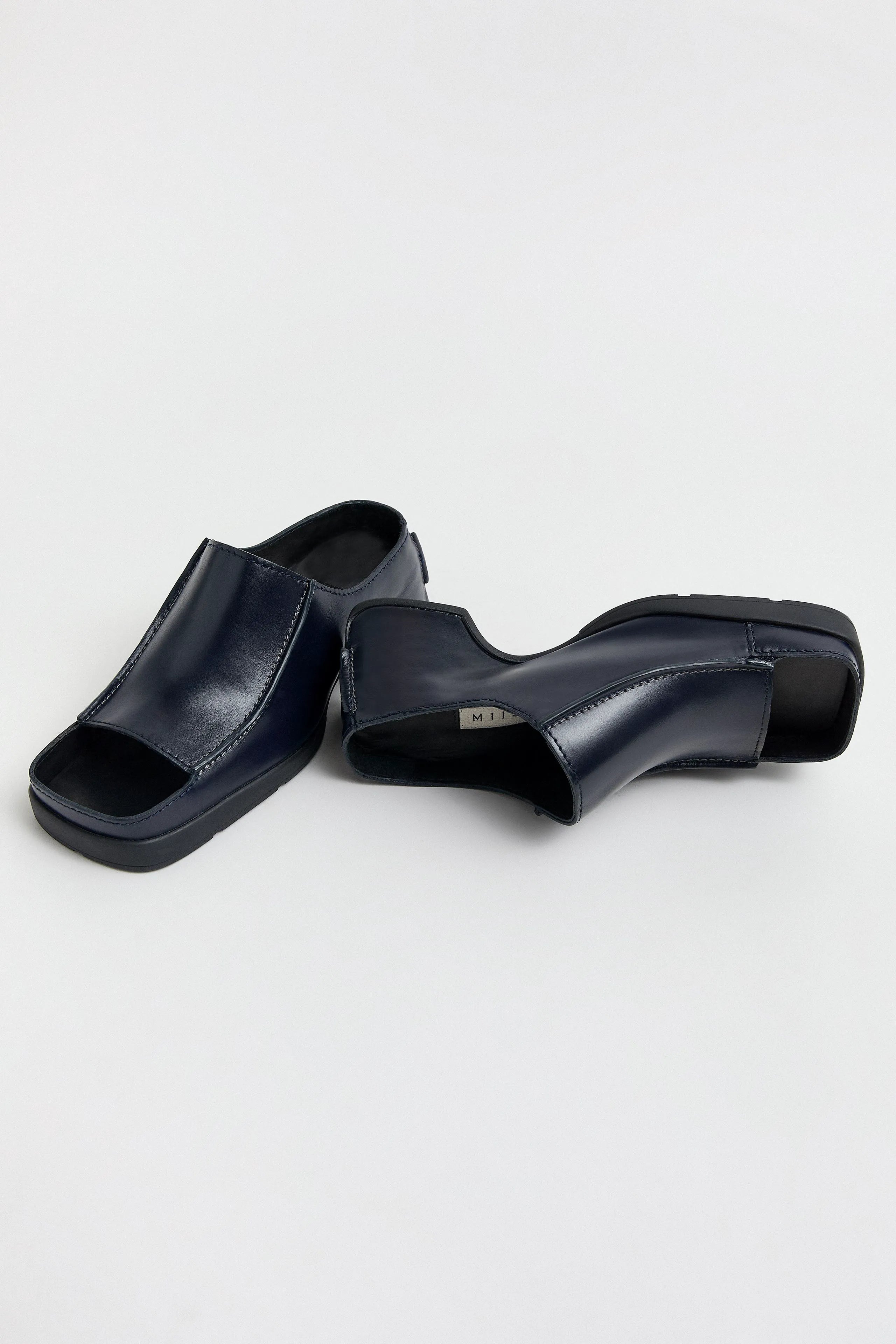 Ertha Navy Sandals | Miista | Designed & Handmade in Europe