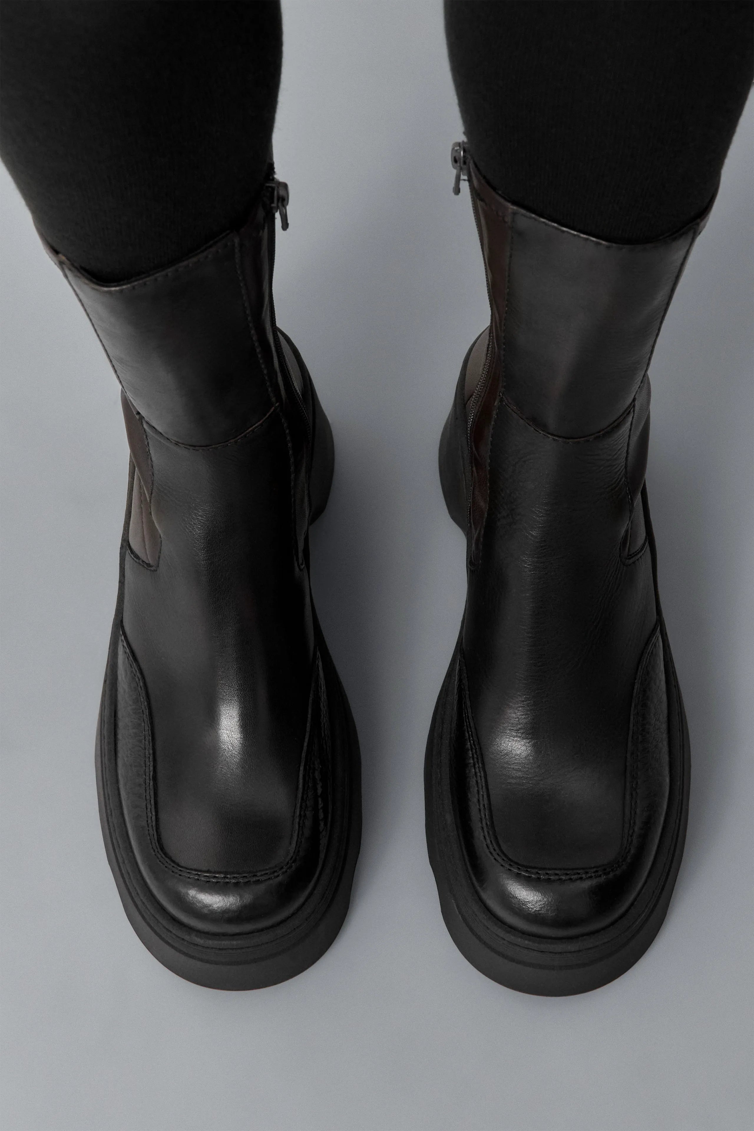 Deandra Brushed Brown Boots | Miista | Designed & Handmade in Europe